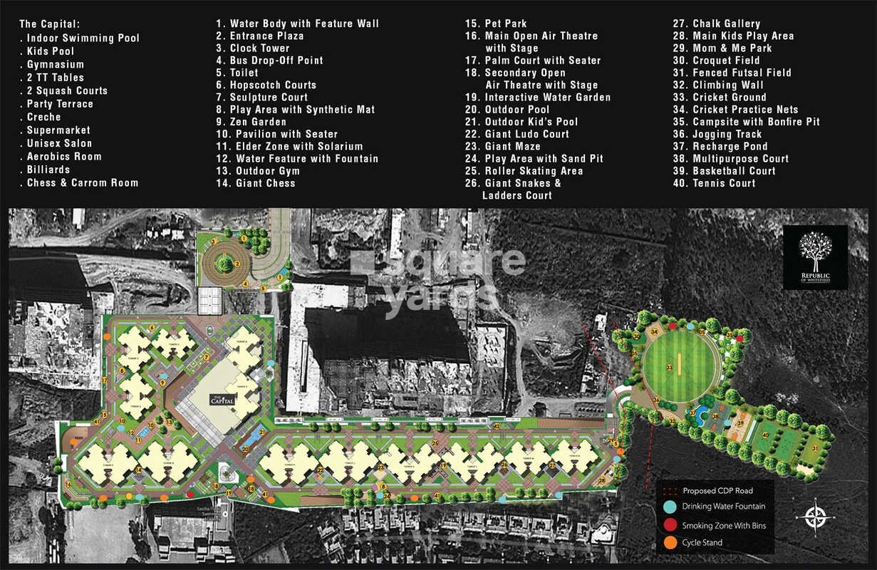 Divya Sree Republic of Whitefield Master Plan 1