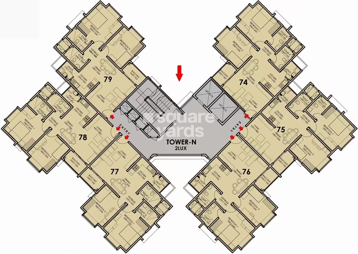 Divya Sree Republic of Whitefield Floor Plans