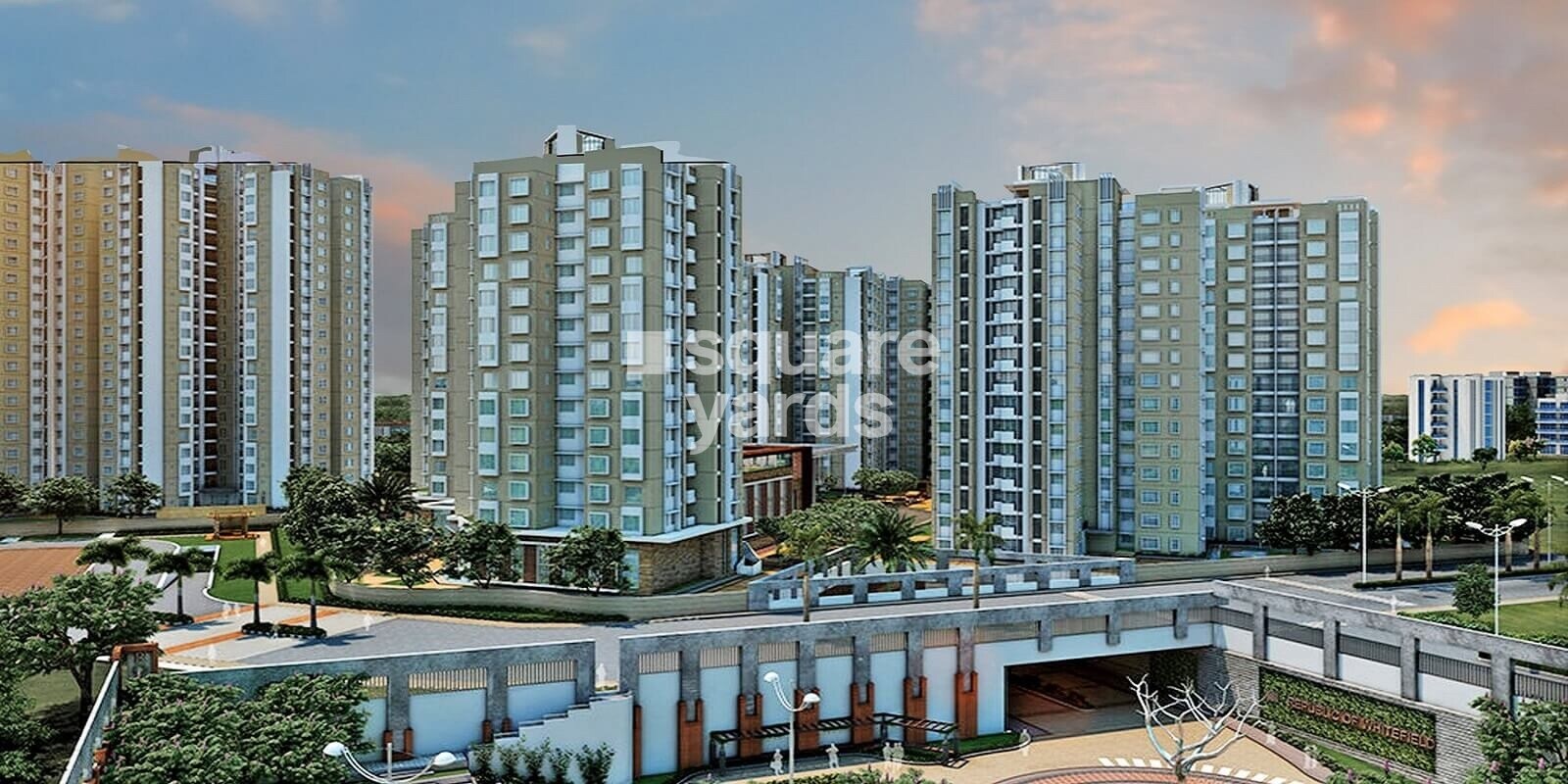 Divya Sree Republic of Whitefield Tower View 2