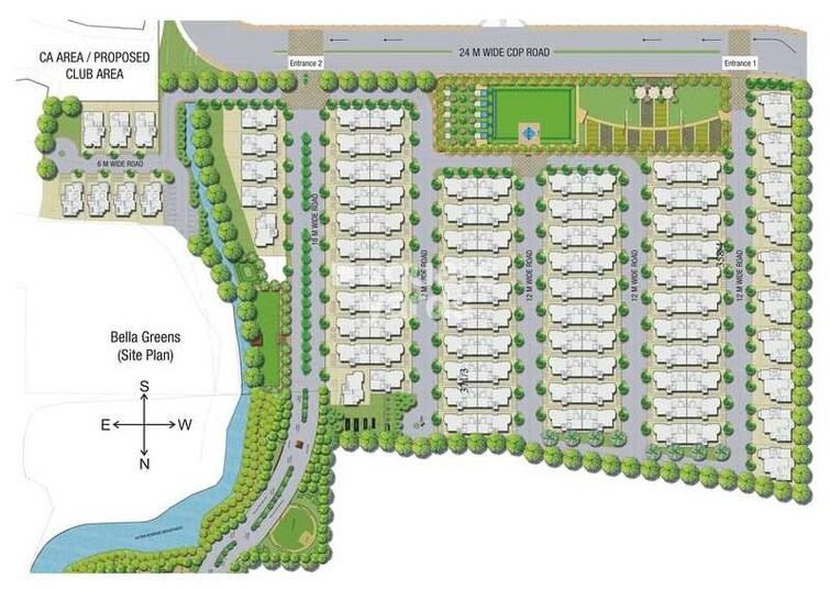 DLF Bella Greens Master Plan Image
