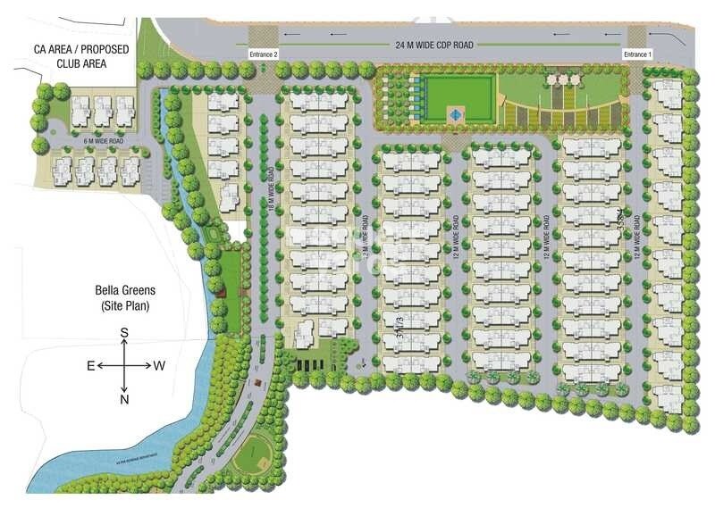 DLF Bella Greens Master Plan Image