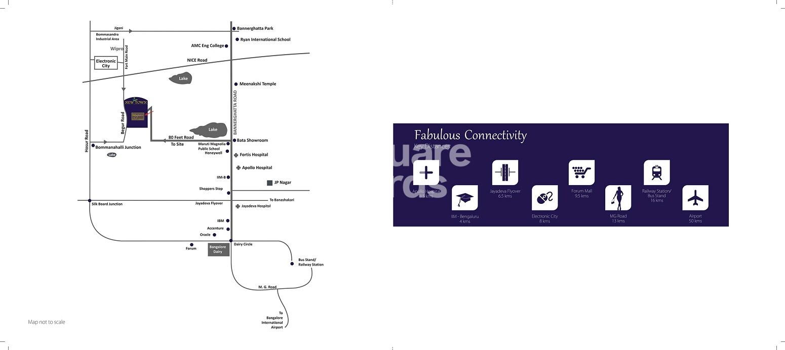 DLF Bella Greens Location Image