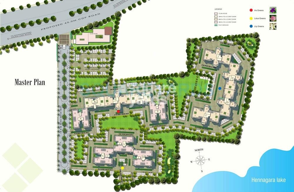 DLF Maiden Heights Master Plan Image
