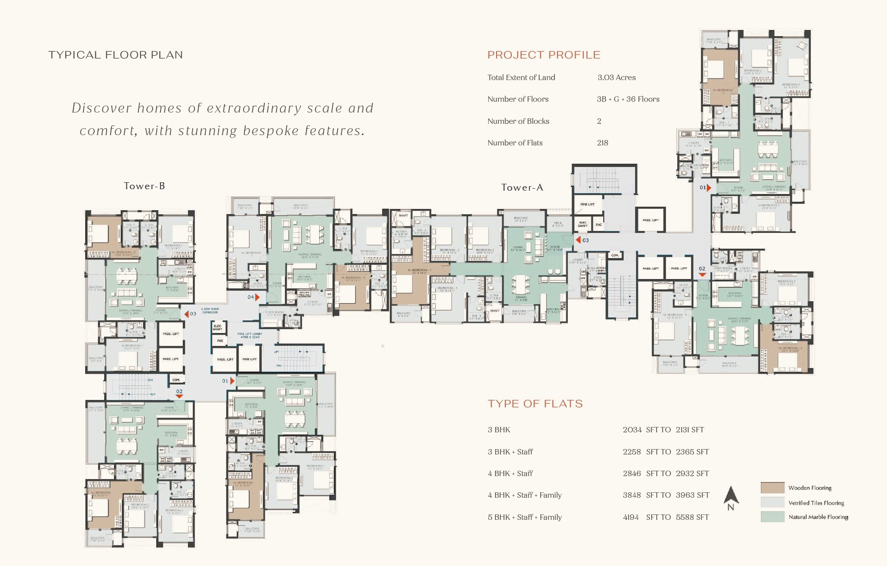 DNR Highline Floor Plans