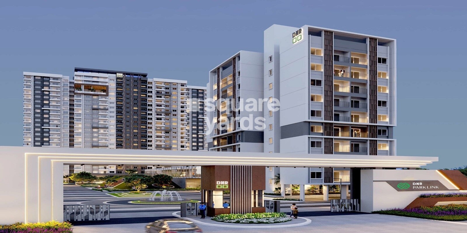 DNR Parklink residential project in Chikkagubbi Village