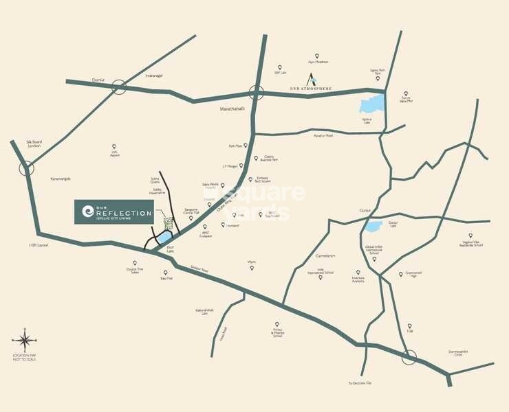 DNR Reflection Location Image