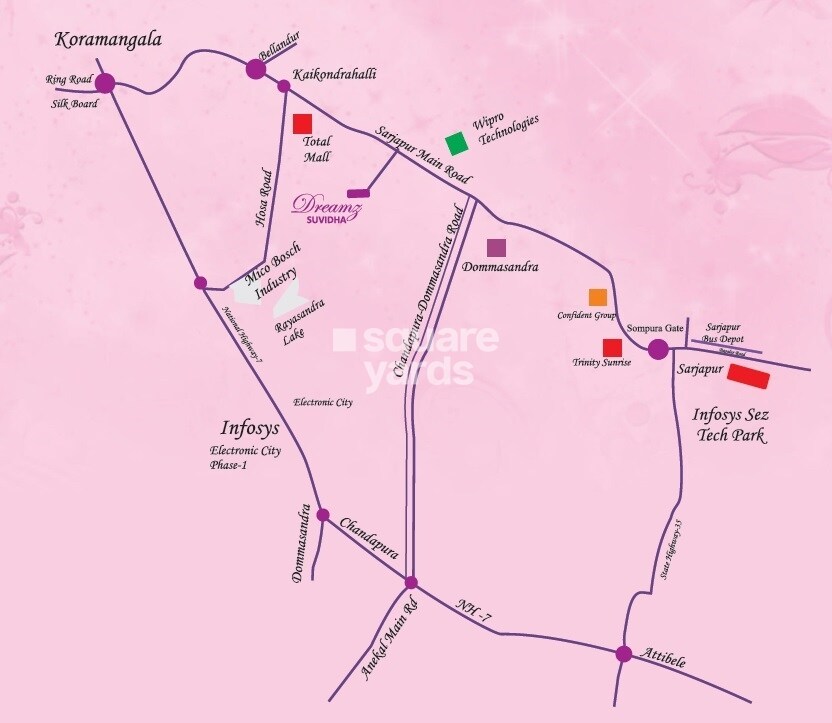 Dreamz Suvidha Location Image