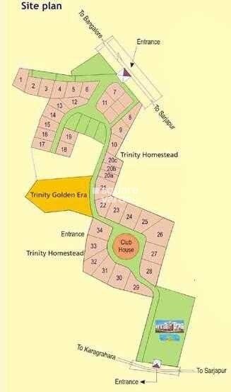 Dreamz Trinity Sunrise Master Plan 1