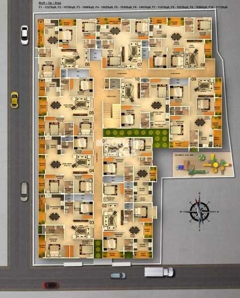 DS Max Santhrupthi Nest Master Plan 1