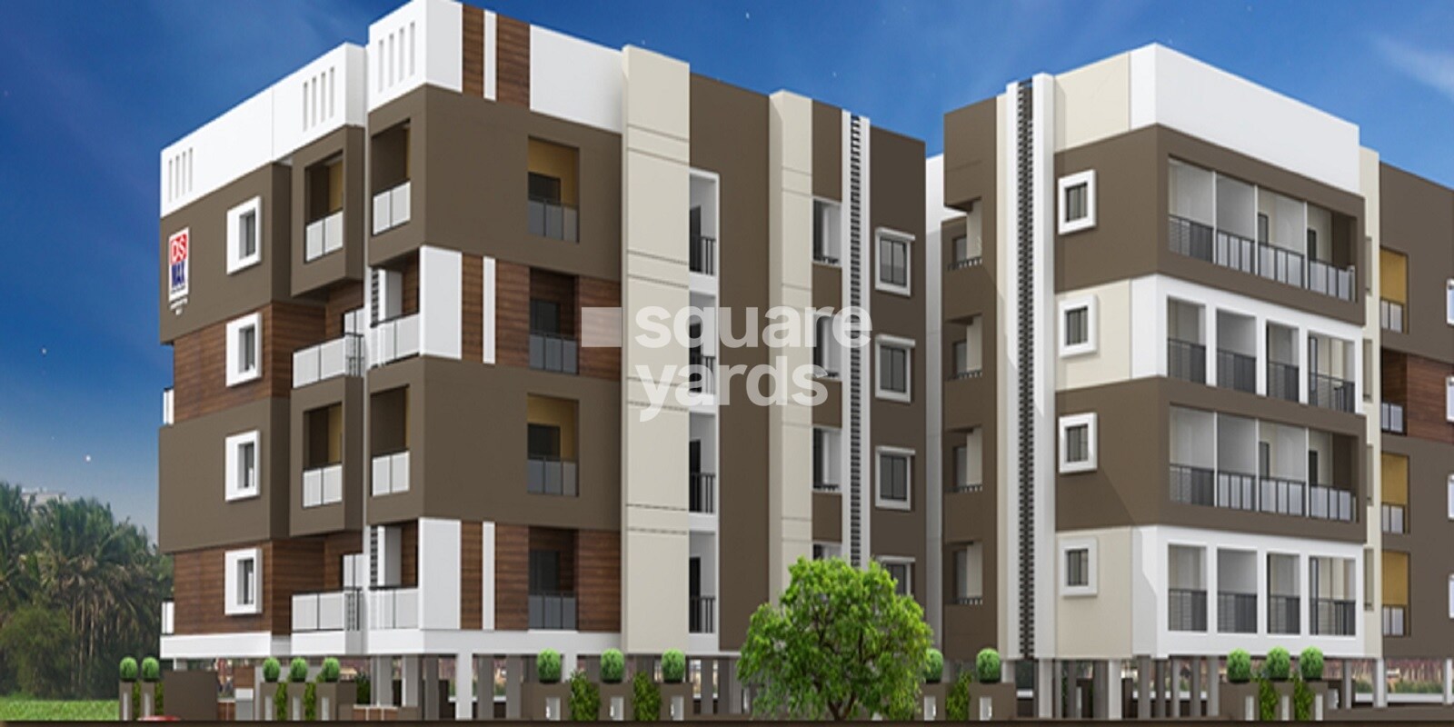 DS Max Santhrupthi Nest residential project in Nagarabhavi