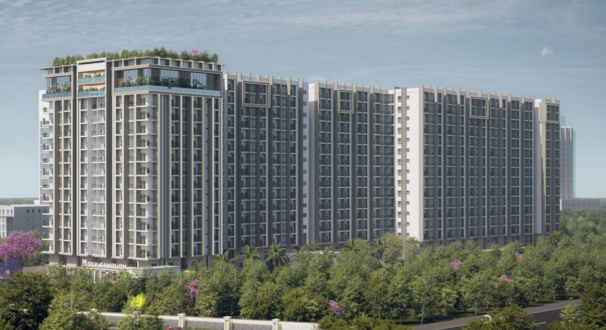DS Max Sky Sampurn Apartment Exteriors
