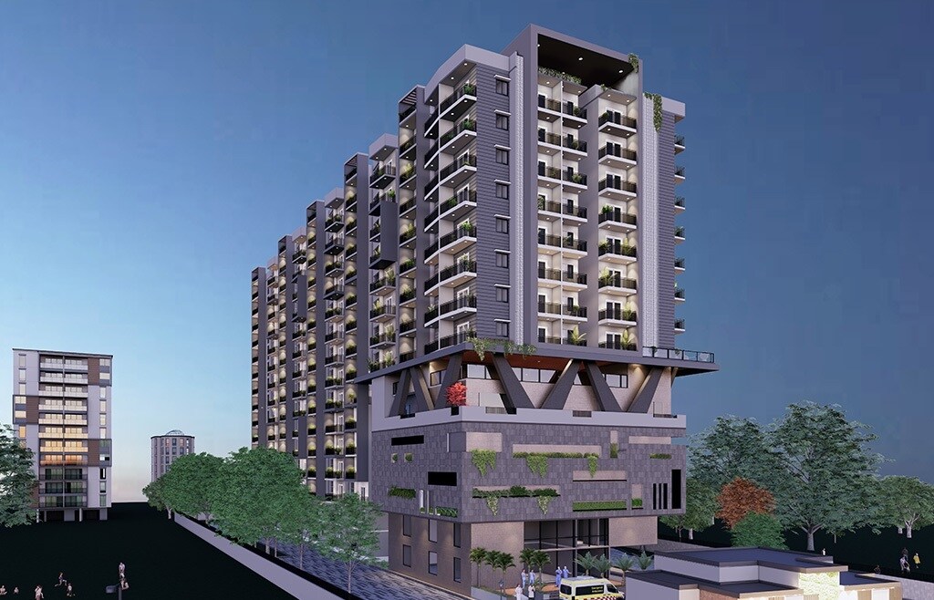 DS Max Sky Samurai Apartment Exteriors 2