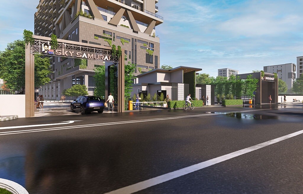 DS Max Sky Samurai Entrance View
