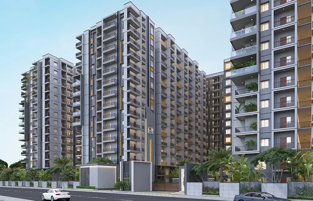 DS Max Sky Sanman Apartment Exteriors 2