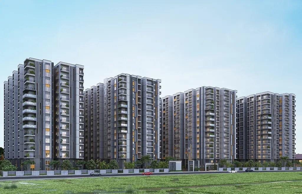 DS Max Sky Sanman Apartment Exteriors 3