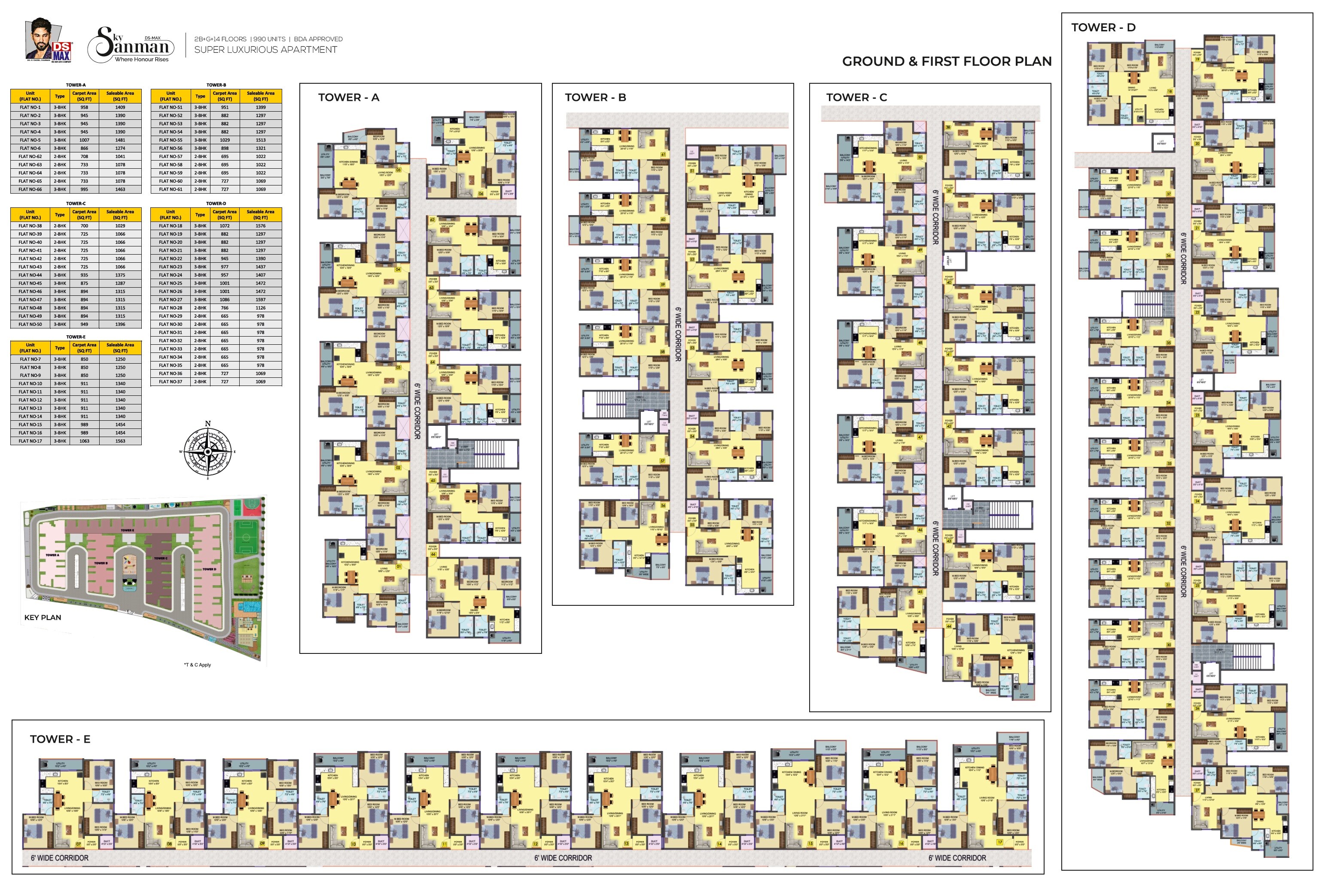 DS Max Sky Sanman Floor Plans 1