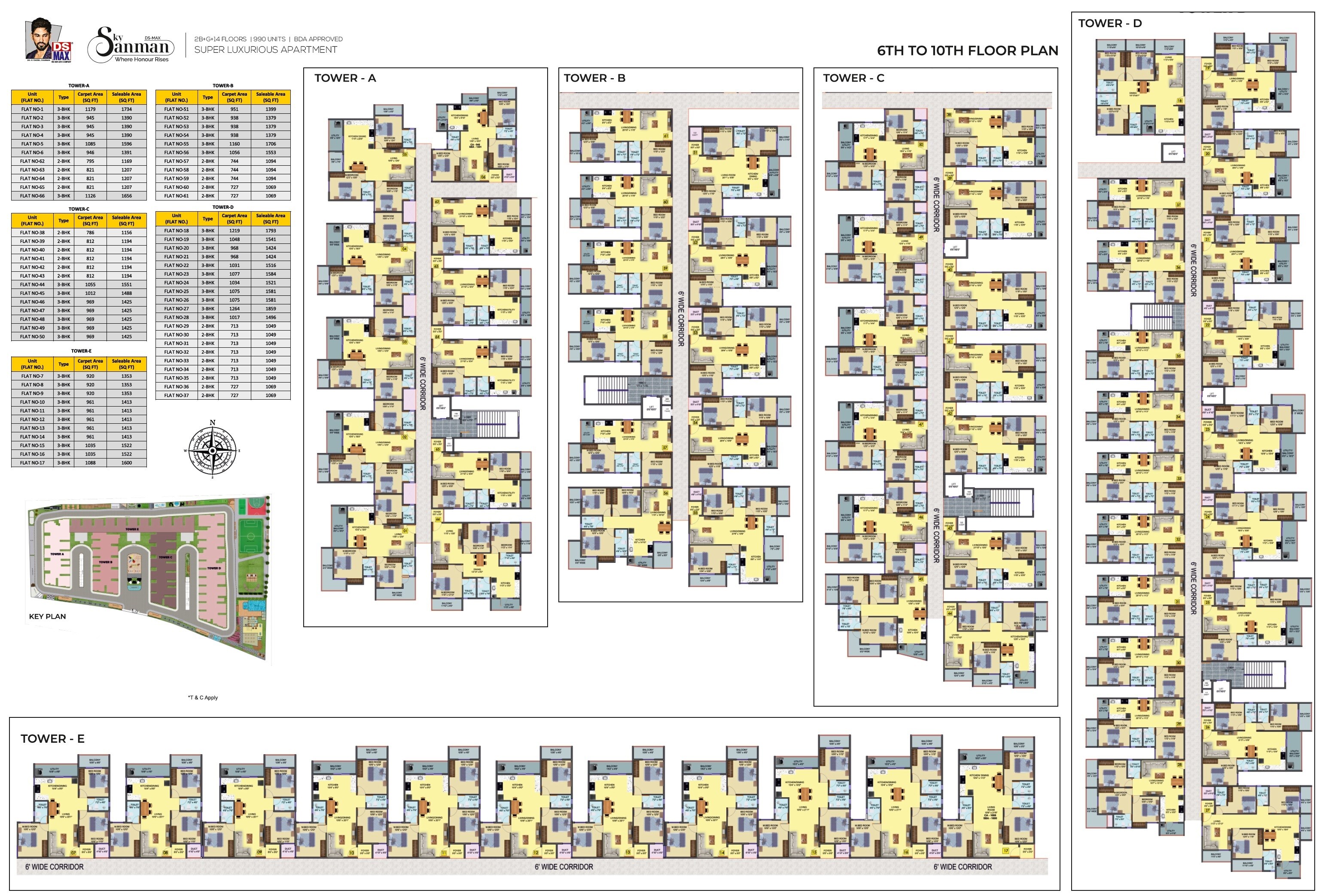 DS Max Sky Sanman Floor Plans 3