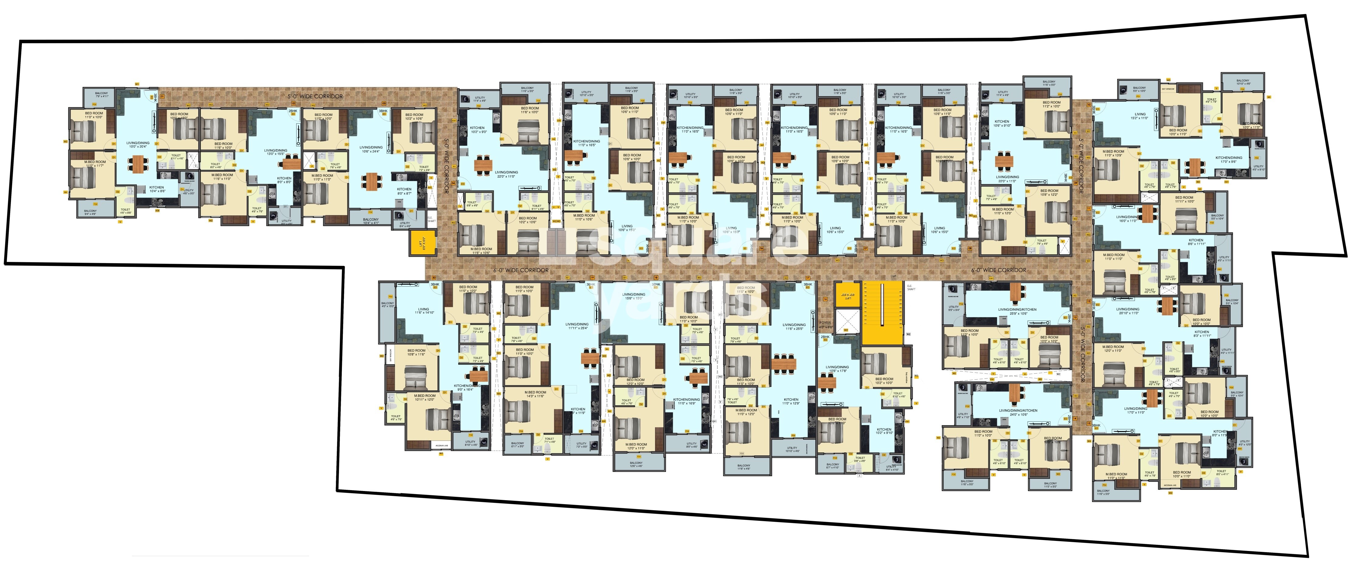 DS Max Stavam Nest Floor Plans
