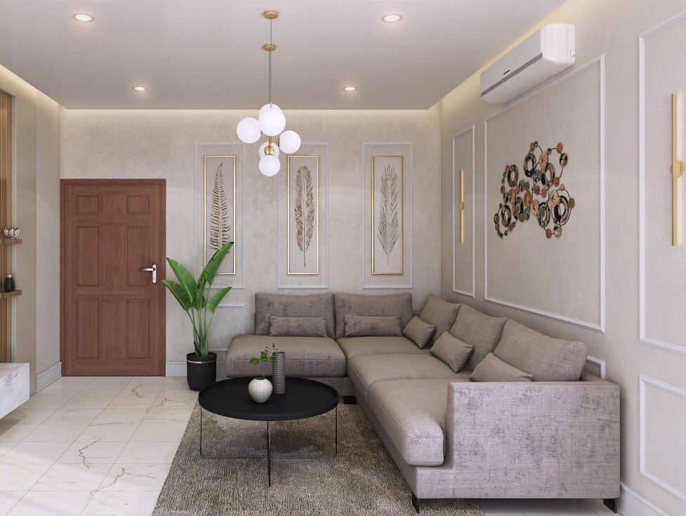 DS Max Swastika Apartment Interiors