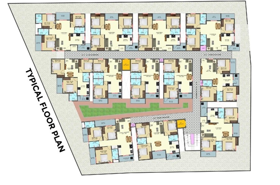 DS Max Swastika Floor Plans