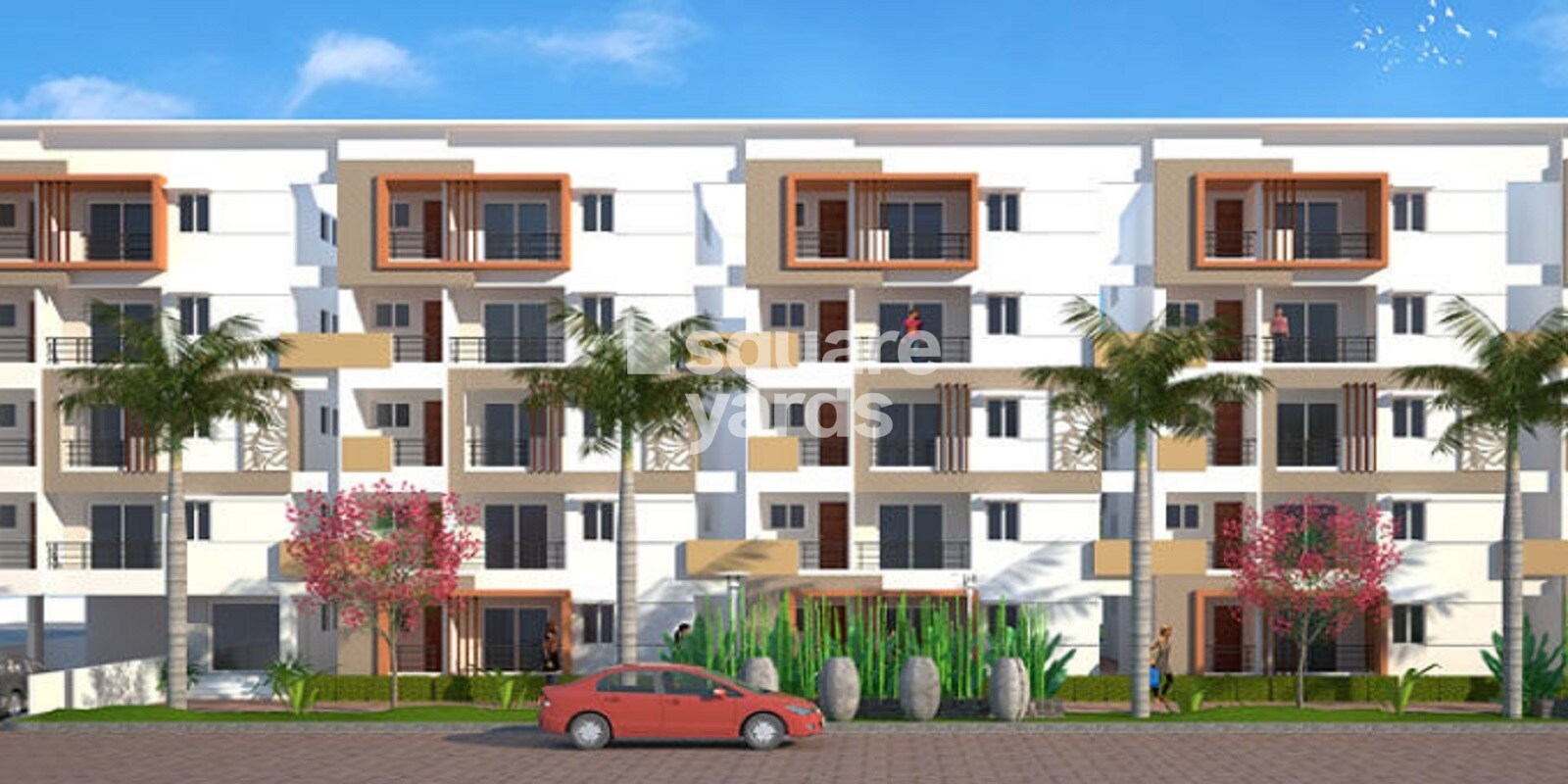 DSR Green Fields Phase II residential project in Whitefield