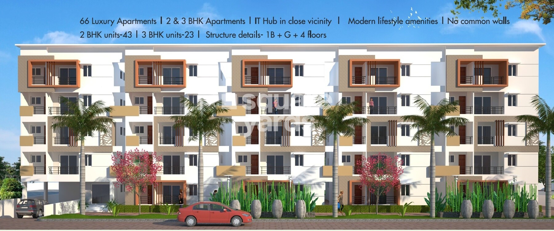 DSR Green Fields Apartment Exteriors