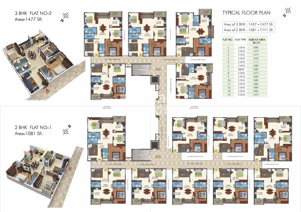 DSR Green Fields Floor Plans