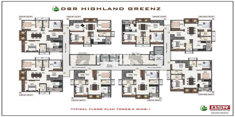 DSR Highland Greenz Floor Plans 1