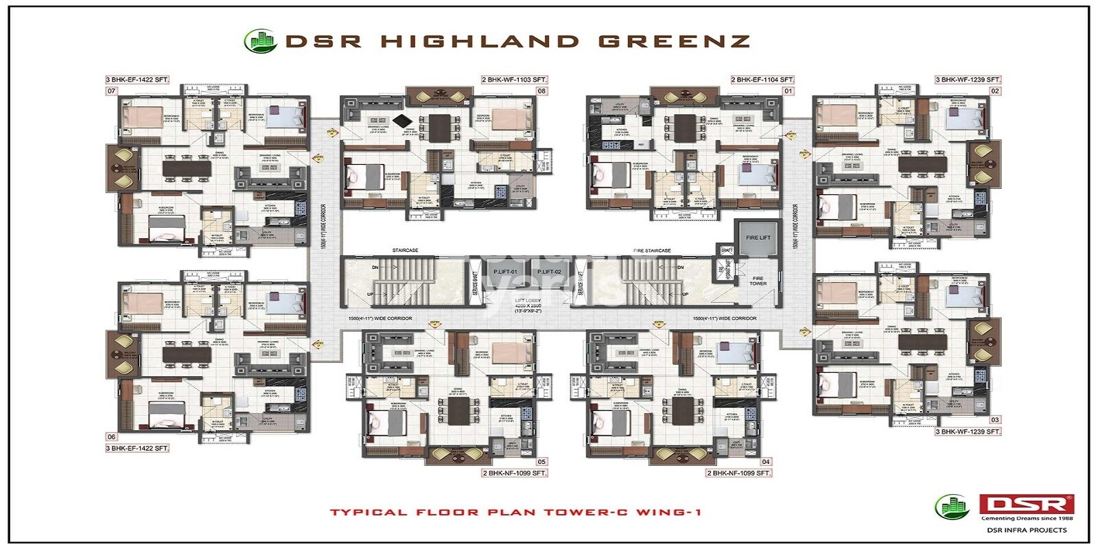 DSR Highland Greenz Floor Plans 3