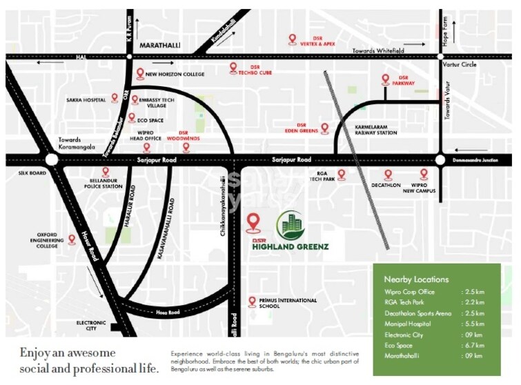 DSR Highland Greenz Location Image