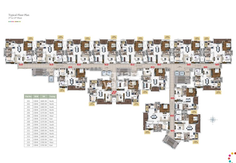 DSR RR Avenues Floor Plans