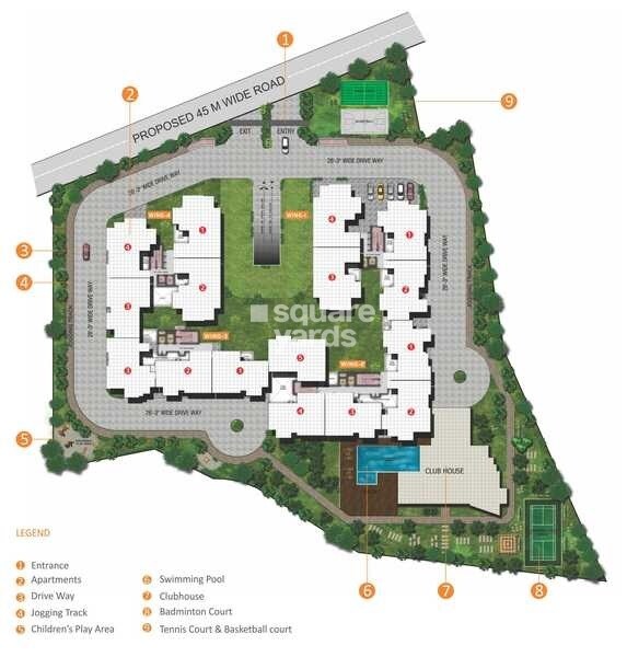 DSR Sunrise Towers Master Plan 1
