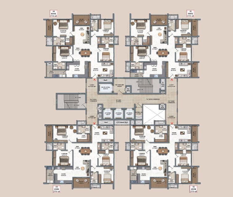 DSR The Address Floor Plans 1