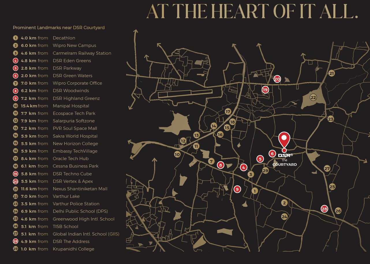 DSR The Courtyard Location Image
