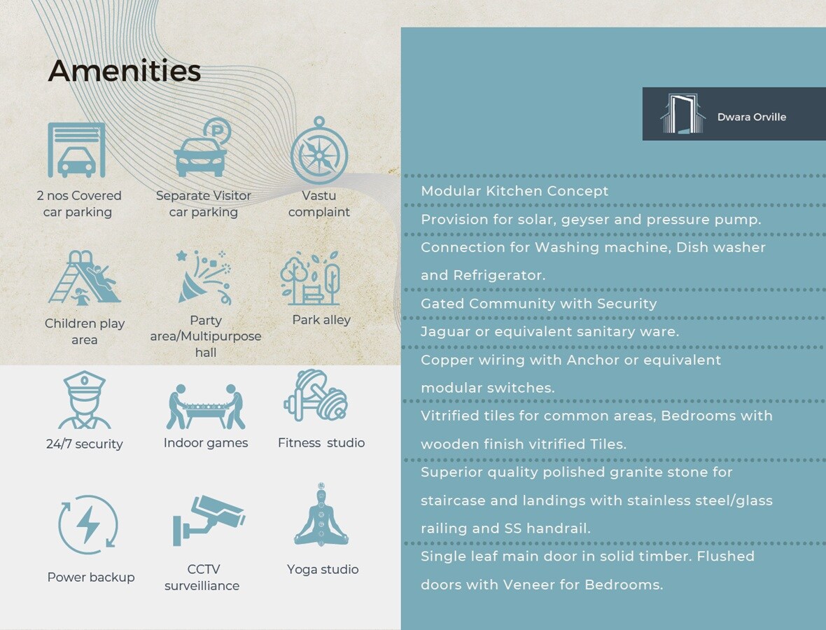 Dwara Orville Amenities-Features