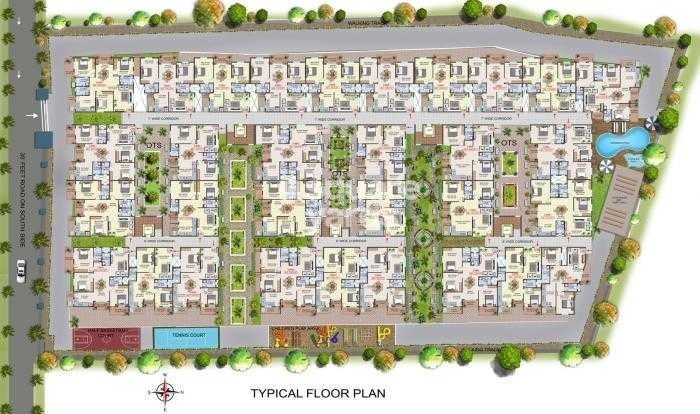 Dwaraka Trinity Residency Master Plan 1