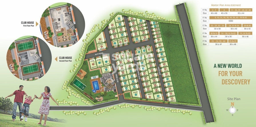 Dwarakamai Apex Villas Master Plan Image