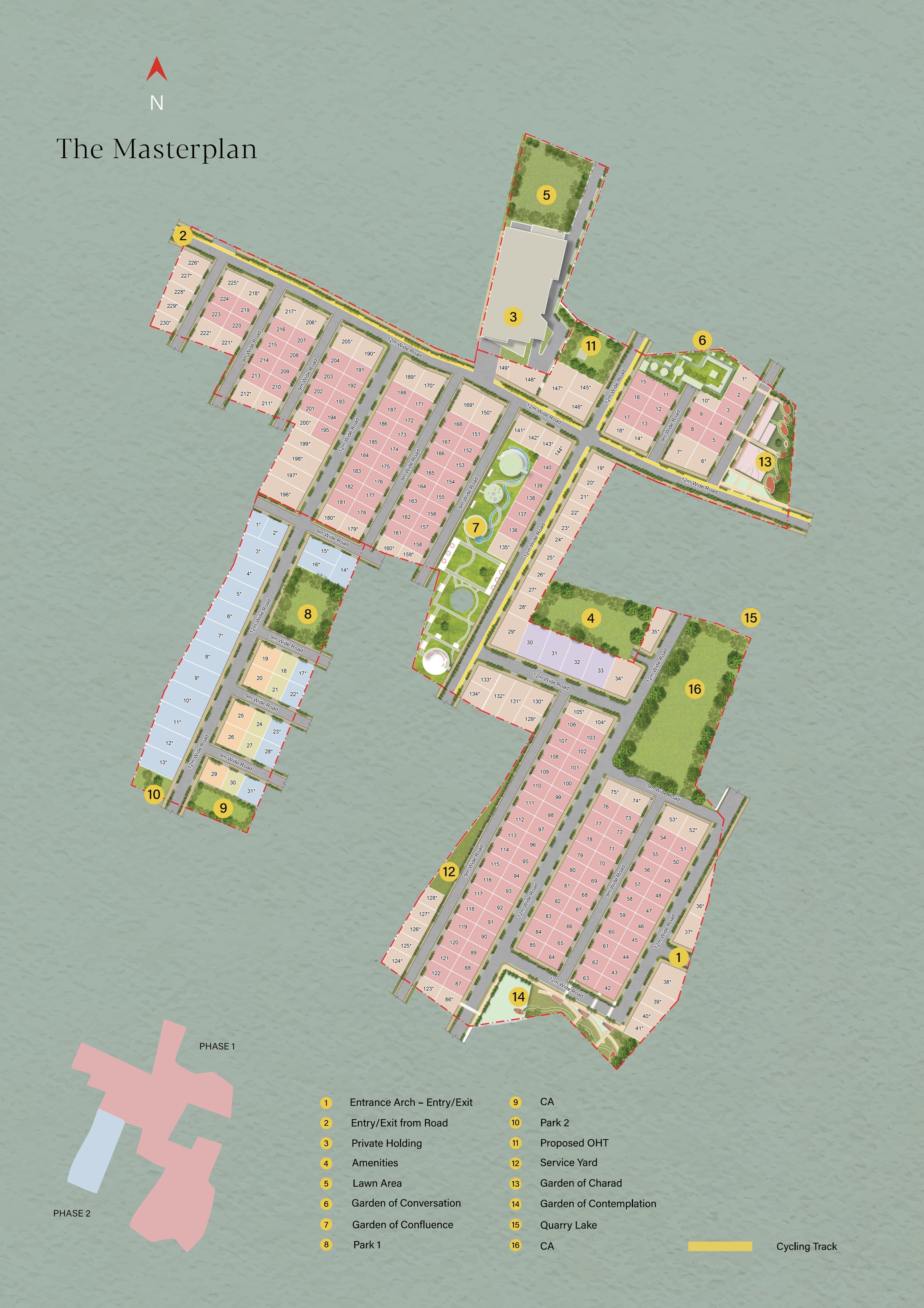 Earthen Lake Botanica Master Plan 1