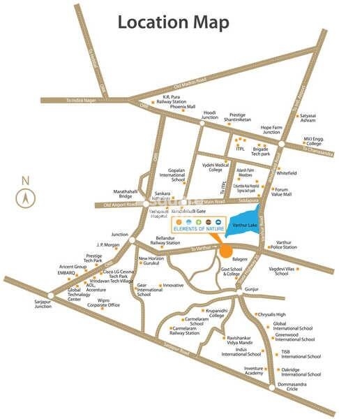 Ecolife Elements Of Natures Bangalore Location Image