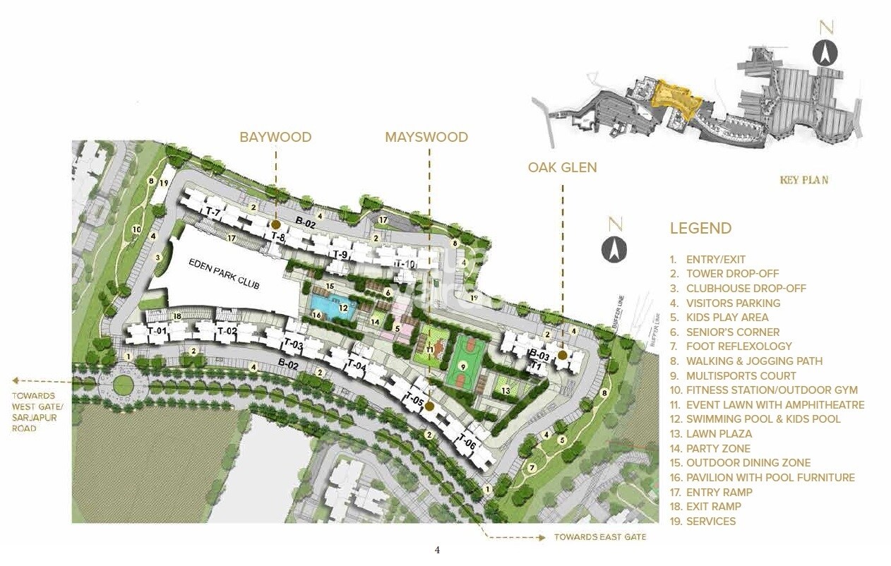 Eden Park At The Prestige City Master Plan 1
