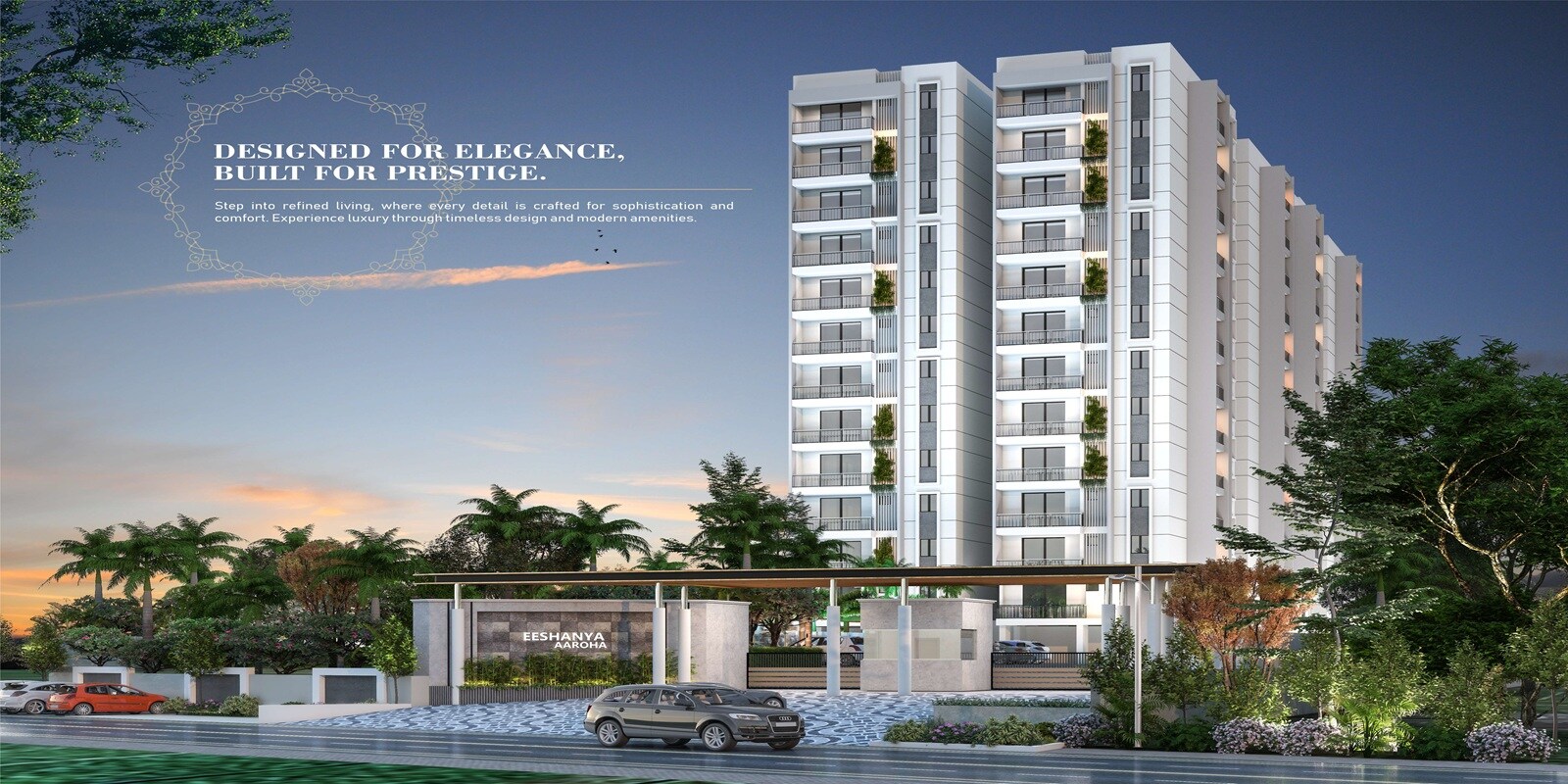 Eeshanya Aaroha residential project in Soukya Road