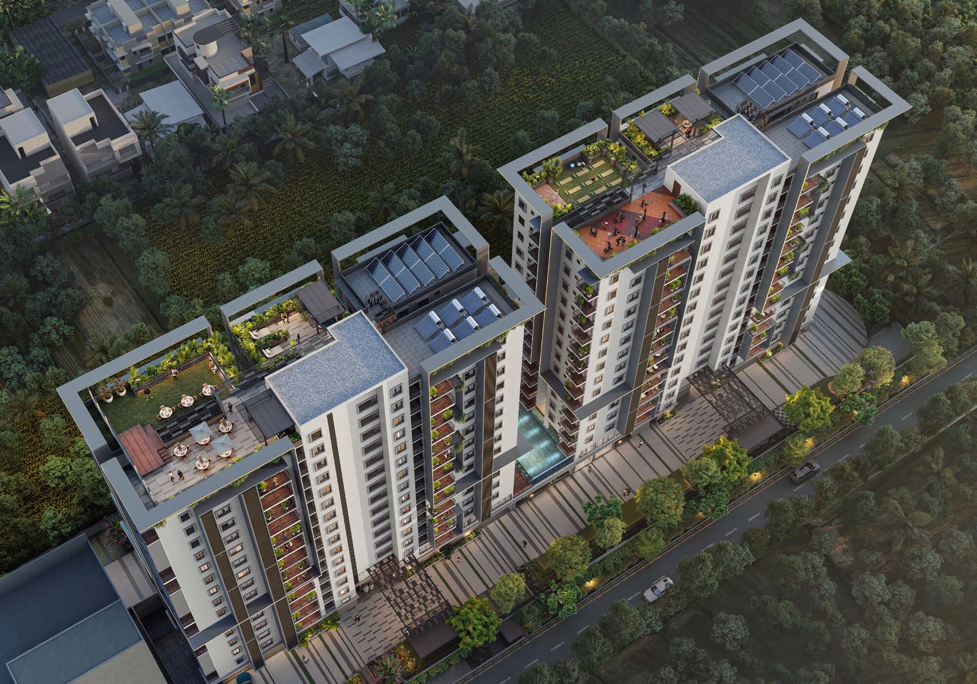 Elegant Atmos Tower View