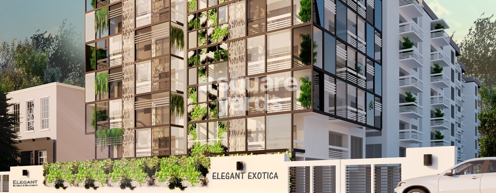 Elegant Exotica Yelahanka New Town Entrance View