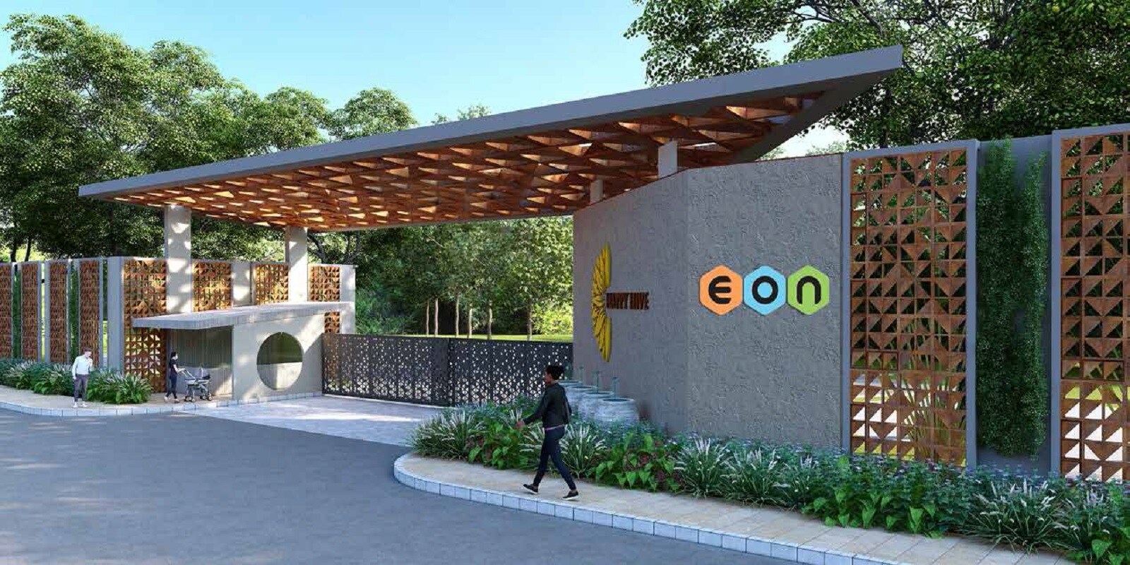 Elements Of Nature Happy Hive Entrance View