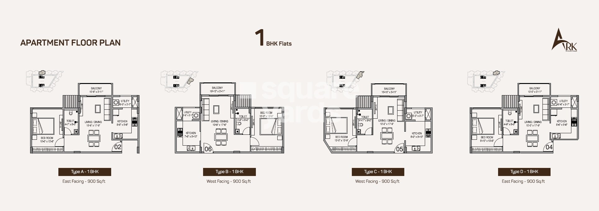 ELV Akruthi Ark Floor Plans