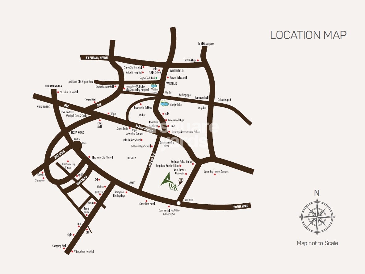 ELV Akruthi Ark Location Image