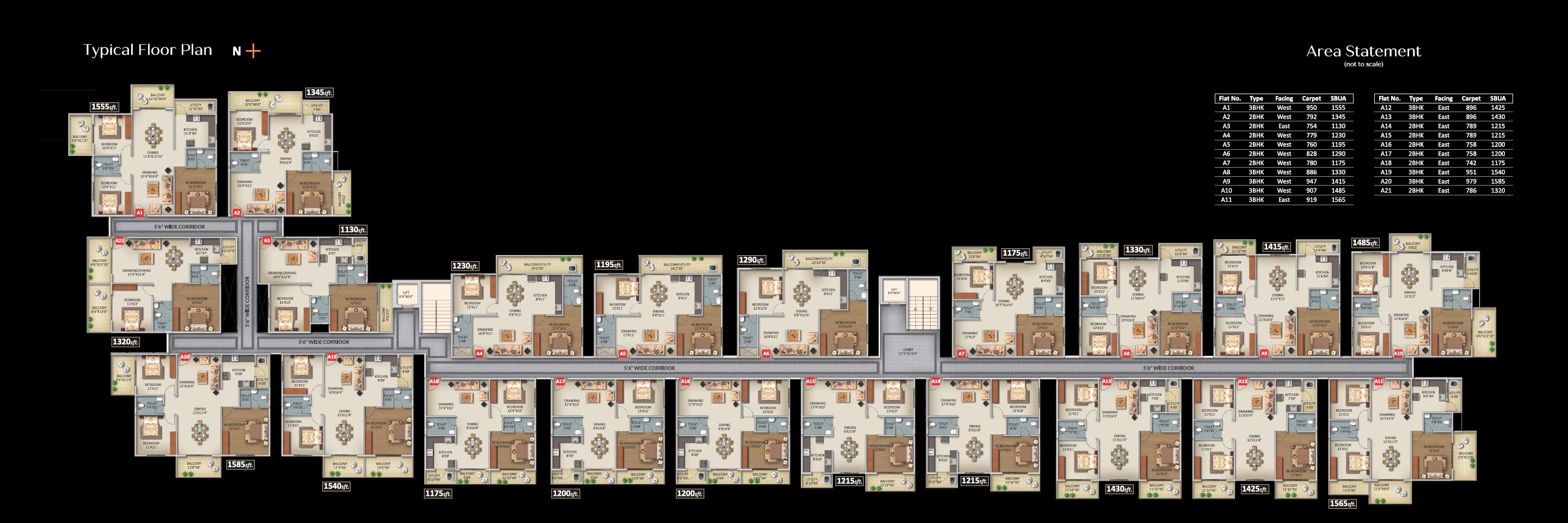 ELV Bouvardia Floor Plans