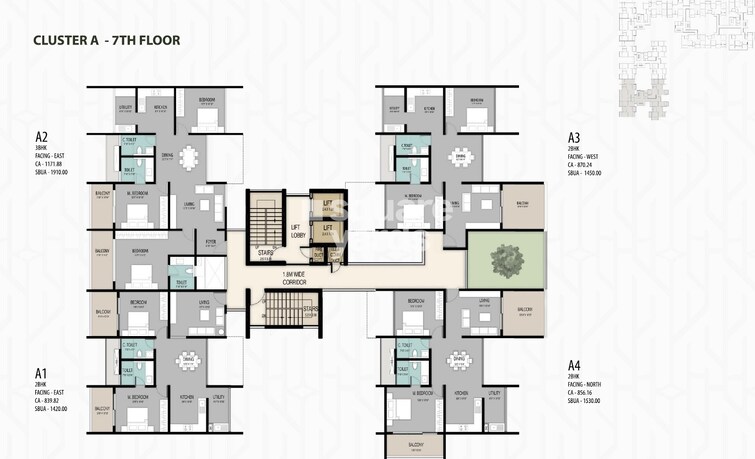 ELV High Garden Floor Plans 1