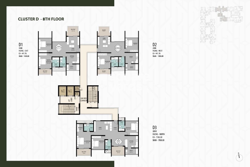 ELV High Garden Floor Plans 2