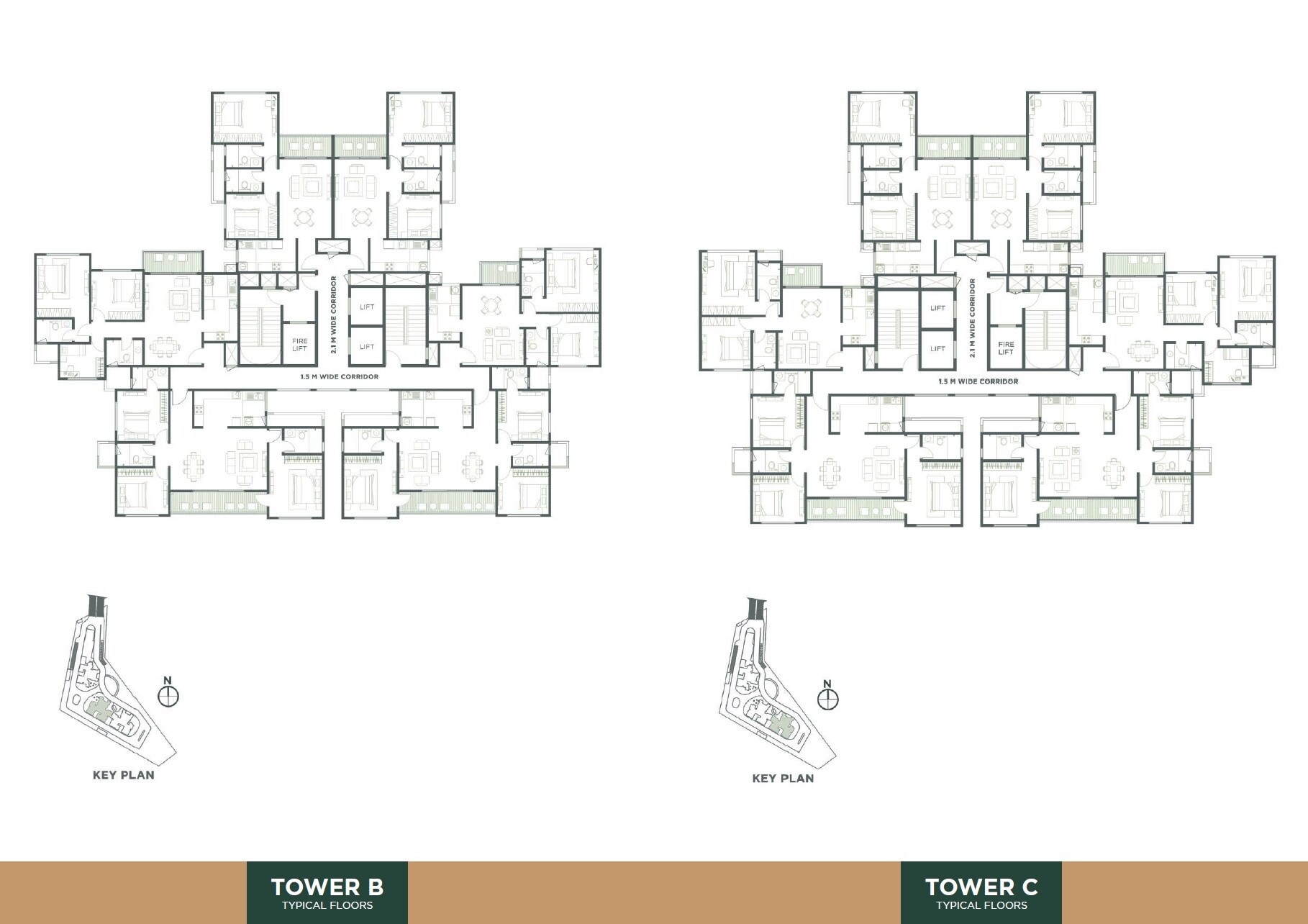 Embassy East Avenue Floor Plans